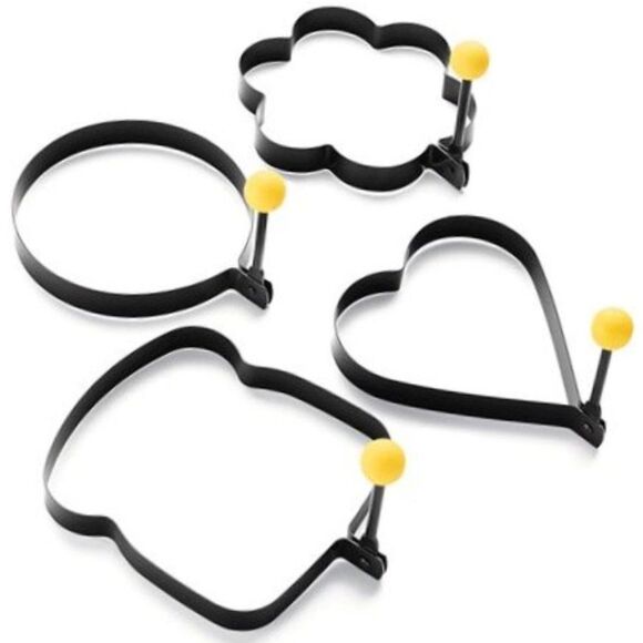 AVON Set of 4 Egg / Pancake Molds (Breakfast / Brunch) ~ NEW!!! - Picture 5 of 5